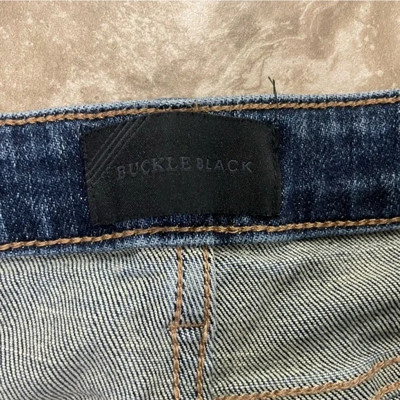 Buckle Black Women’s Fit No 35 Ankle Skinny Jeans Sz 28‎ x 29 - Picture 3 of 16